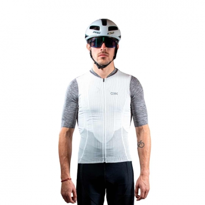Jersey Ciclismo Andes White Snow